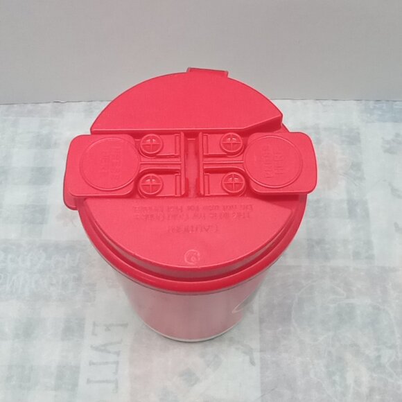 Vintage Georgia Bulldogs Travel Mug Bold Red Tailgate Essential - Picture 5 of 7